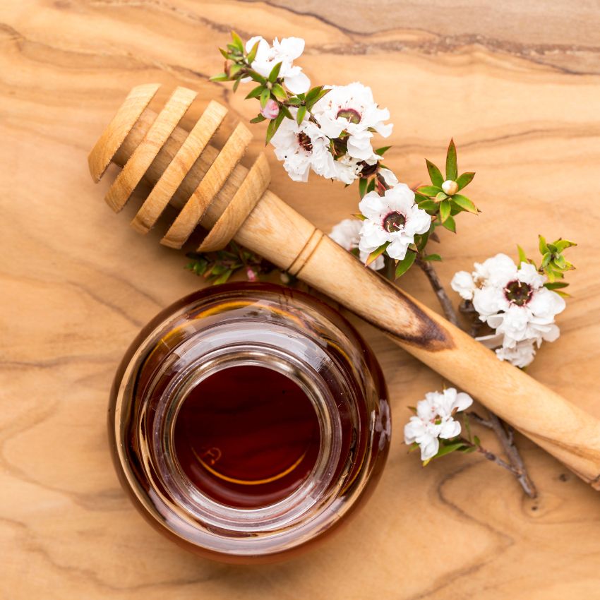 Un pot de miel de manuka