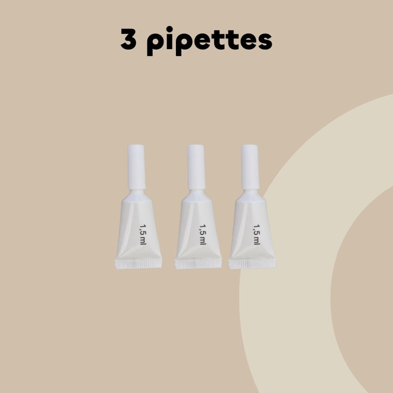 3 pipettes antiparasitaire de 1,5ml de la marque Biovetol