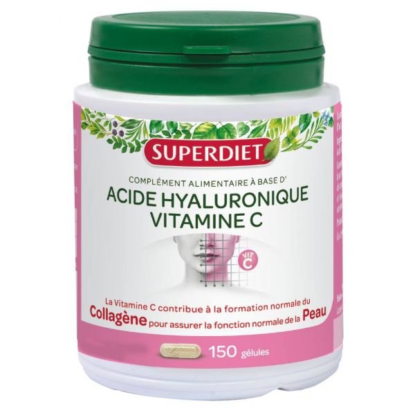 Acide Hyaluronique + Vitamine C - 150 Gélules