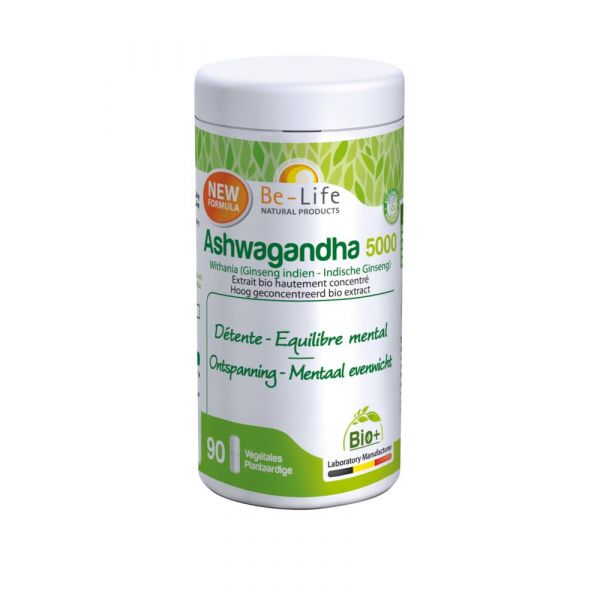 Ashwagandha 5000 Bio - 90 Gélules - Biolife