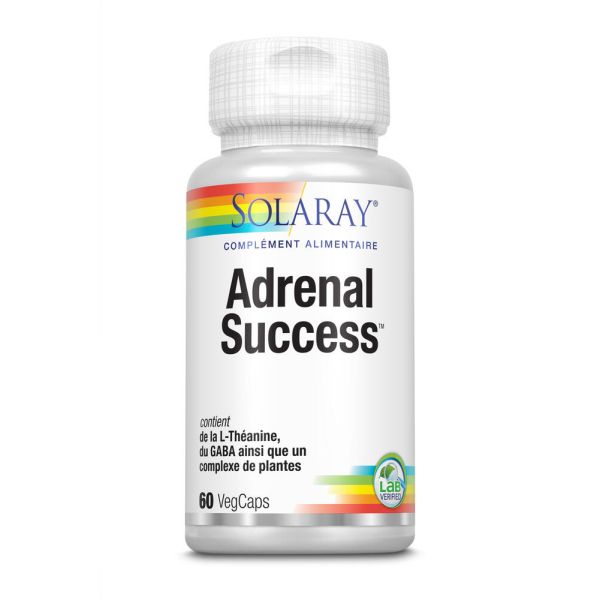 Adrenal Success - 60 Capsules Végétales - SOLARAY