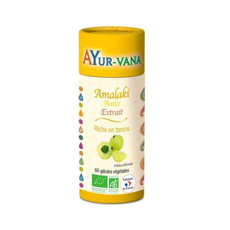 Boîte de 60 gélules d'Amalaki - Ayurvana