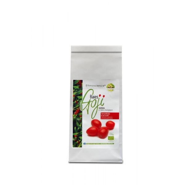 Baies De Goji Bio - Sachet 125 G - Ecoidées