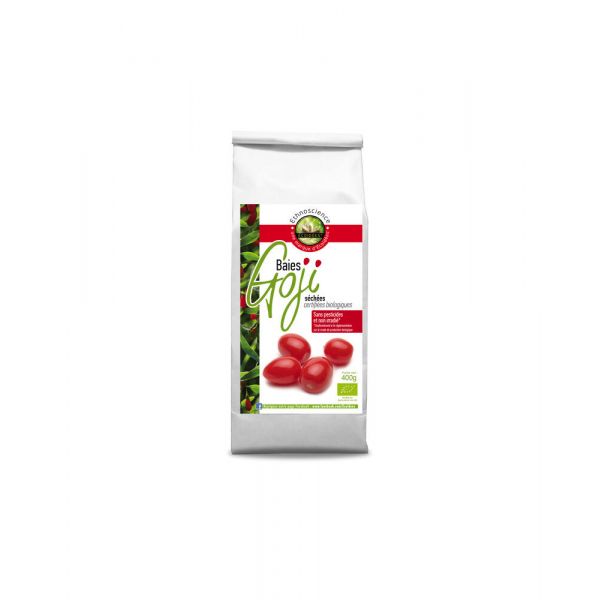 Baies De Goji Bio - Sachet 400 G - Ecoidées