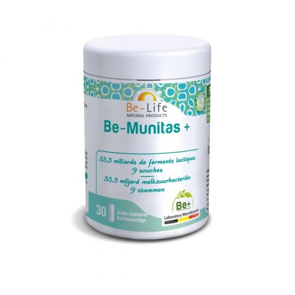 Be-munitas+ (33,3 Milliard) - 30 Gélules - Biolife