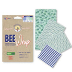 Bee Wrap, Emballages Alimentaires Réutilisables Bio - Pack De 4 - Anotherway