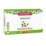 Bouleau Bio - Coffret 20 Ampoules De 15 Ml - Superdiet