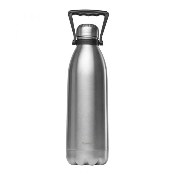 Qwetch - Bouteille Isotherme Inox Brossé, Collection Originals - 1.5 Litre - Qwetch