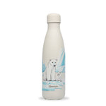 Qwetch - Bouteille Isotherme Ours Polaire, Collection Banquise - 500 Ml - Qwetch