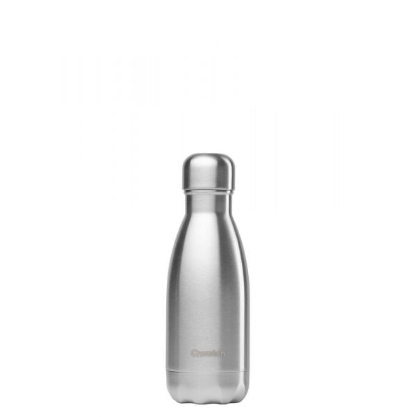 Qwetch - Bouteille Nomade Inox Brossé Isotherme - 260 Ml - Qwetch