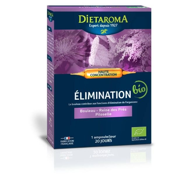 C.i.p. Elimination Bio - 20 Ampoules De 10 Ml - Dietaroma