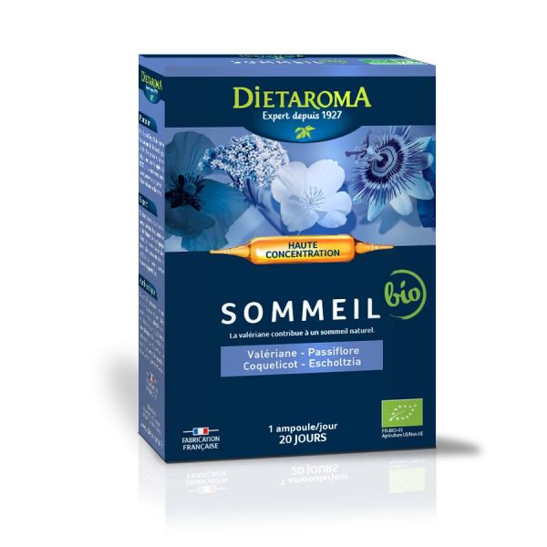 C.i.p. Sommeil Bio - 20 Ampoules De 10 Ml - Dietaroma