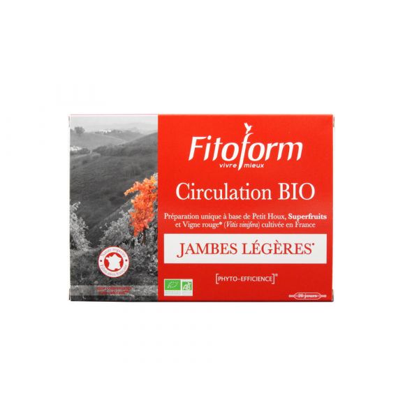 Circulation Bio - 20 Ampoules De 10 Ml - Fitoform