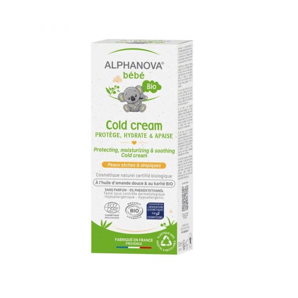 Cold Cream Bébé Bio - 50 Ml - Alphanova