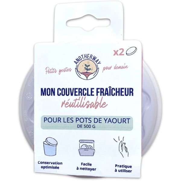 Couvercle Fraîcheur Réutilisable - Lot De 2 - Anotherway