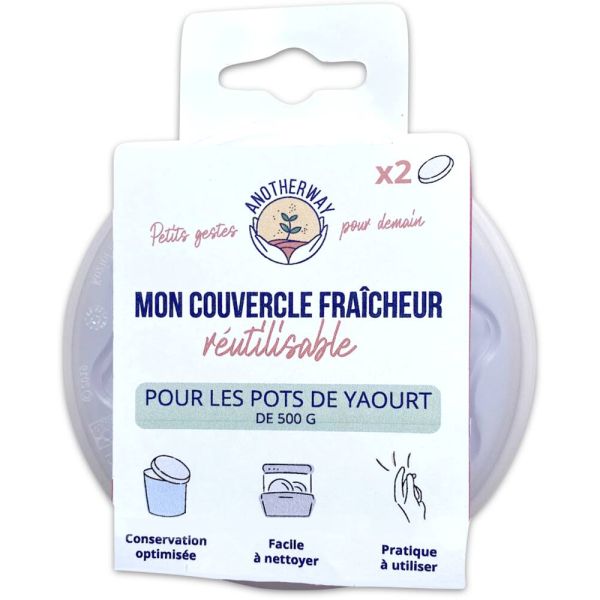 Couvercle Fraîcheur Réutilisable - Lot De 2 - Anotherway