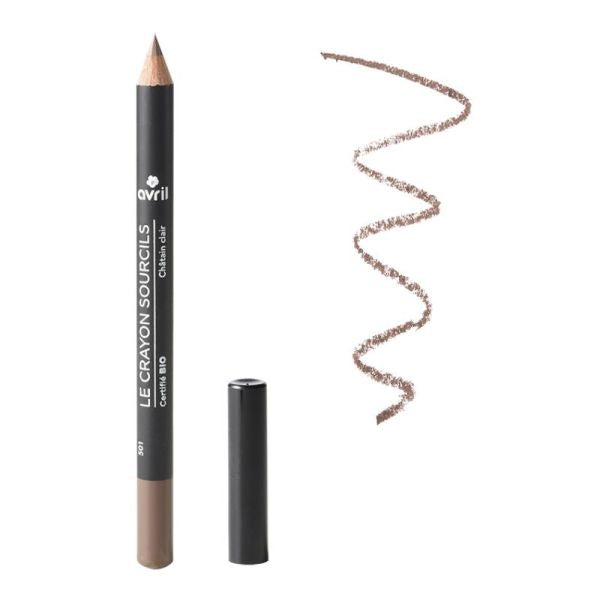 Crayon Sourcils Châtain Clair Bio - Avril