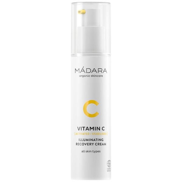 Crème Régénérante Illuminatrice À La Vitamine C - Flacon Pompe 50 Ml - Madara