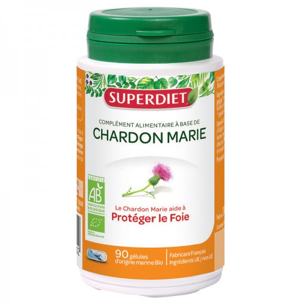 Chardon Marie Bio - 90 Gélules - Superdiet