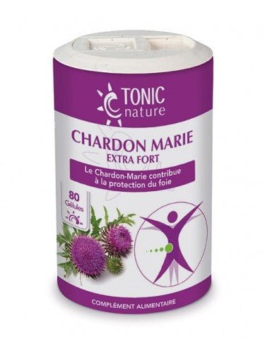 Chardon Marie Extra Fort Bio - 80 Gélules - Tonic Nature