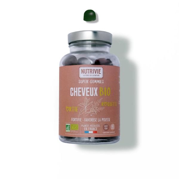 Cheveux Bio - 60 Gummies - NutriVie