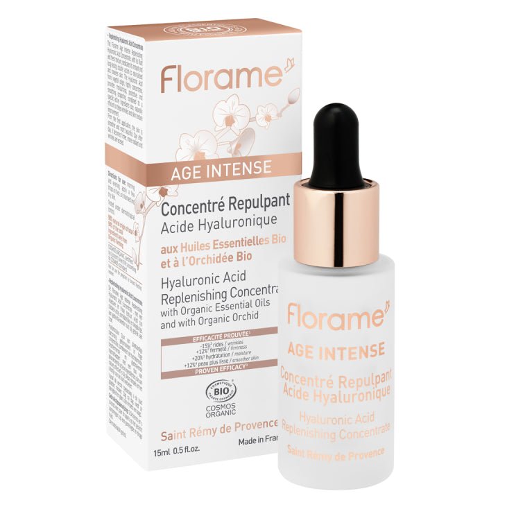 Un Concentré Repulpant Âge Intense de 15 ml de la marque Florame