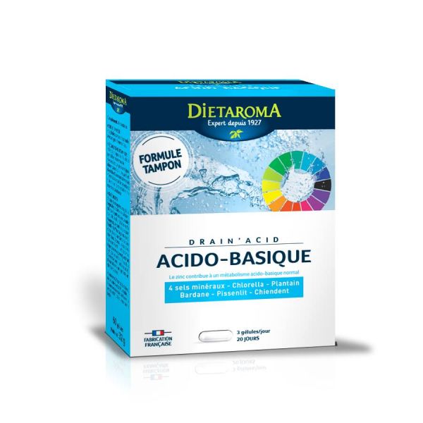 Drain'acid - 60 Gélules - Dietaroma