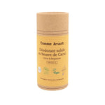 Déodorant Solide Au Beurre De Cacao Citron Et Bergarmote Bio - Stick Kraft 50 G - Comme avant