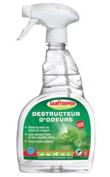 Destructeur D'odeur Intérieur Spray 750 Ml Saniterpen