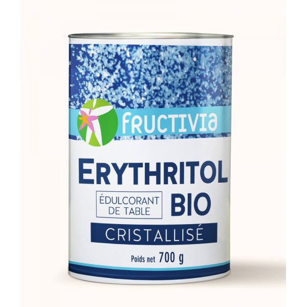 Erythritol Bio - Pot 700 G - Fructivia