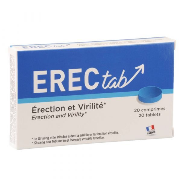 Erectab Stimulant - 20 Comprimés - Labophyto