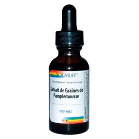 Extrait De Graines De Pamplemousse Liquide 100 Mg - Flacon 30ml - SOLARAY