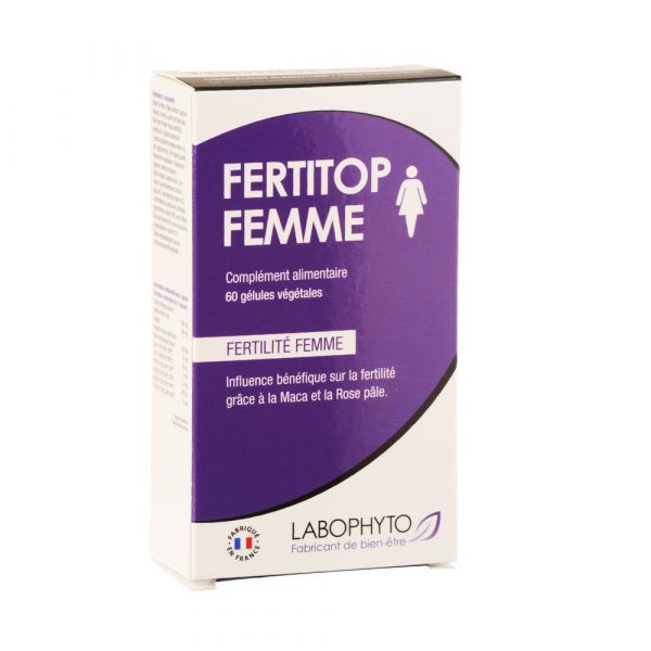 Fertitop Femme Fertilité - 60 Gélules - Labophyto