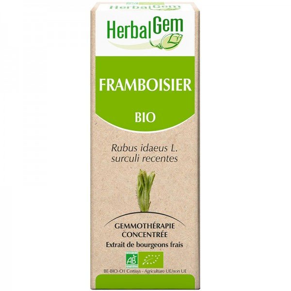 Framboisier Bio - Extrait De Bourgeons Frais - 30 ml - HerbalGem