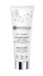 Le Gel - Crème de Nuit Éclat de Rose forme un film doux et offre une sensation fondante