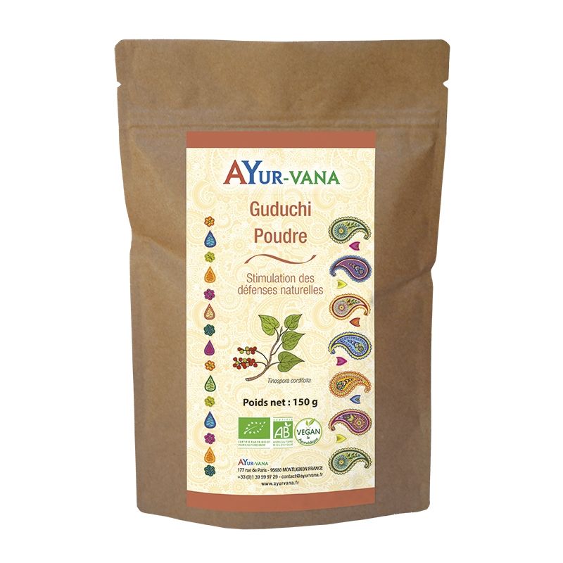 Guduchi Bio - 150 Grammes De Poudre En Sachet - AyurVana