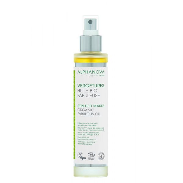 Huile Vergetures Fabuleuse Bio - 100 Ml - Alphanova