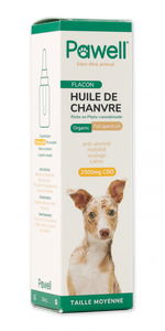 Huile Chanvre Pour Chien De Taille Moyenne 5% Cbd - 10 Ml