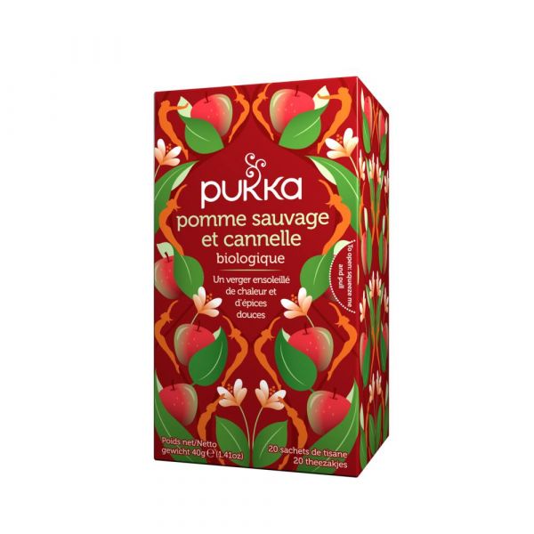 Infusion Pomme Sauvage, Cannelle & Gingembre (wild Apple) Bio - 20 Sachets - Pukka