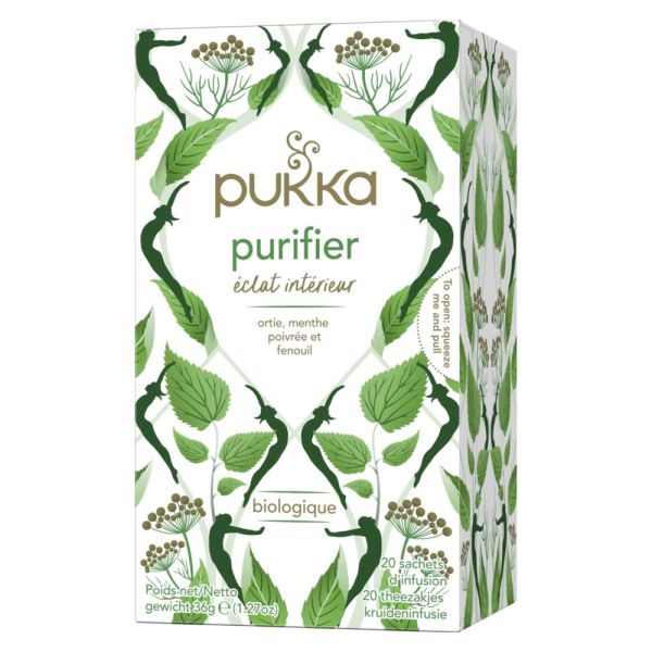 Infusion Purifier (radiance) Bio - Boite De 20 Sachets - Pukka