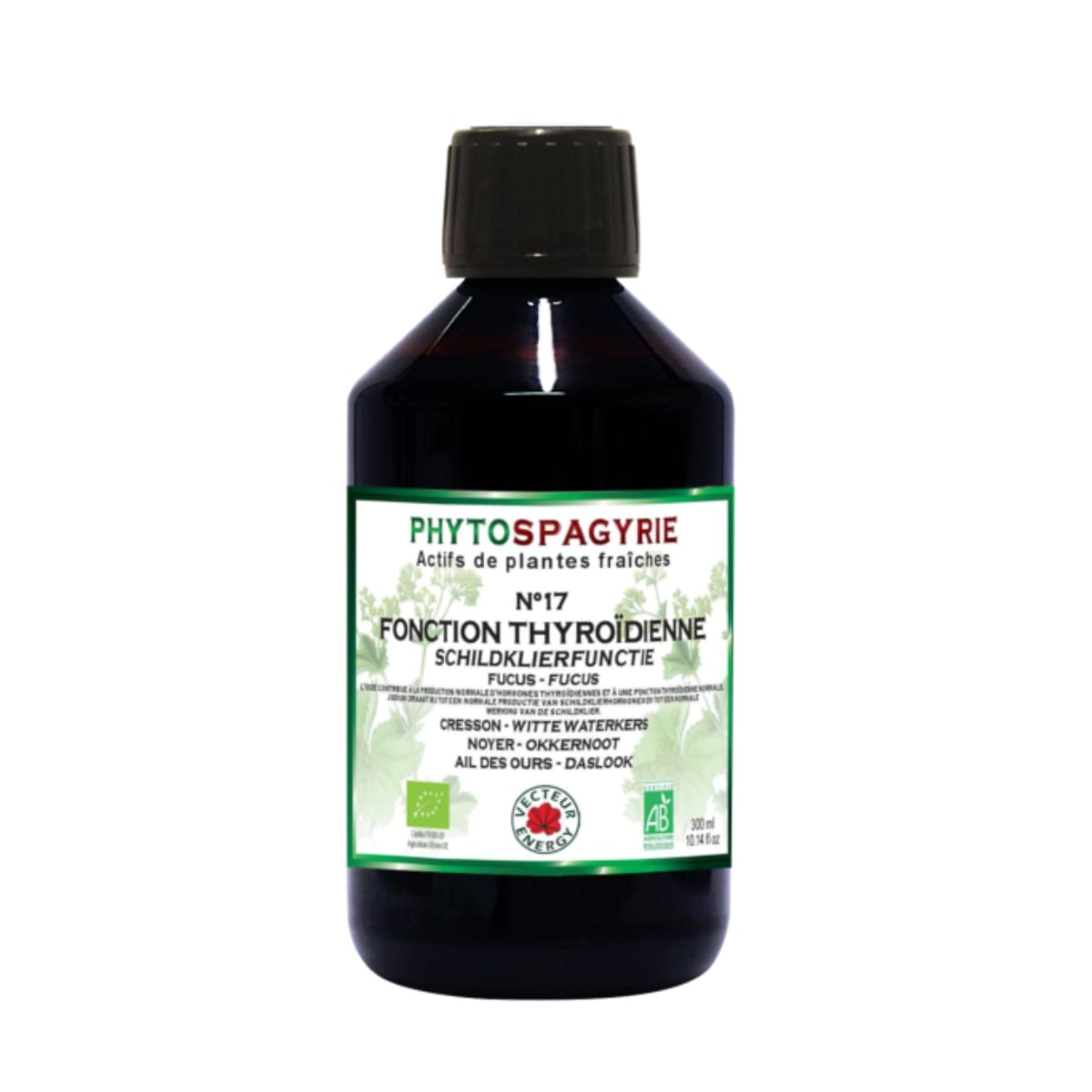 Synergies Phytospagyrie N°17 Thyroide Bio de la marque Vecteur Energy en 300 ml.