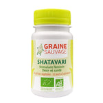 Shatavari Bio de 60 gélules de Graine Sauvage.