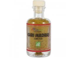 Kari Madras (curry Fort) Bio - Flacon En Verre De 50 G - AyurVana