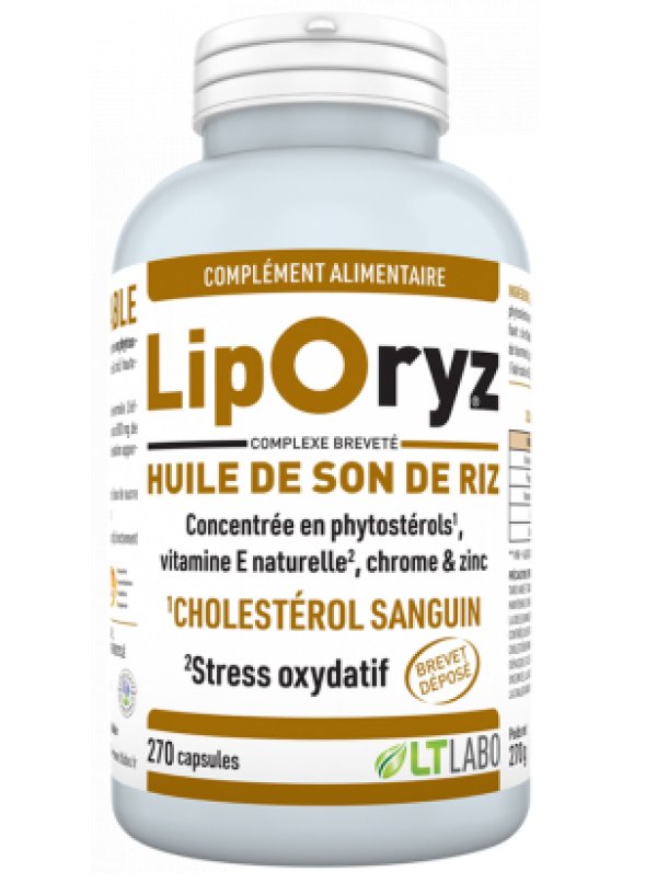 Liporyz - boite de 270 Capsules - LT Labo