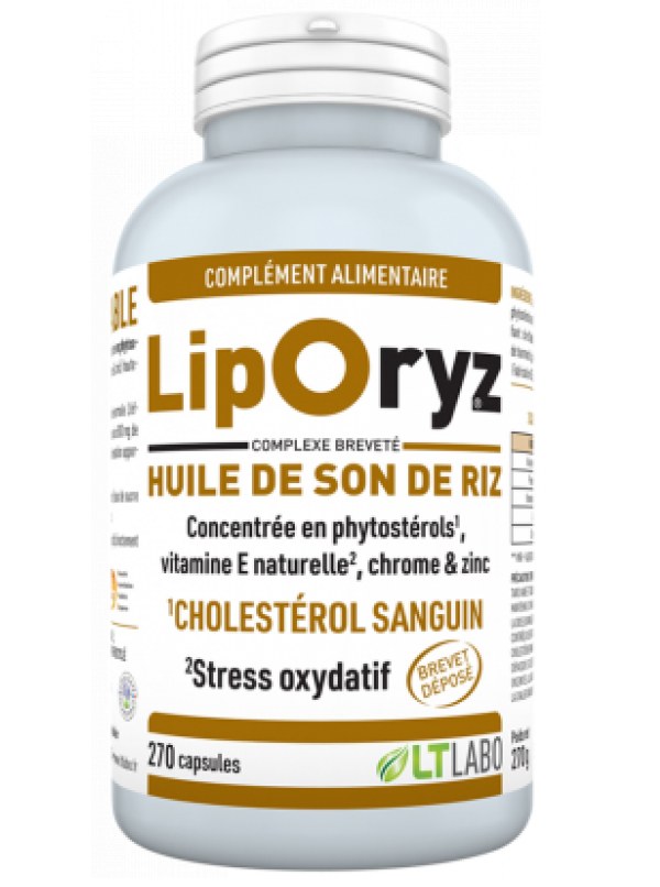 Liporyz - 270 Capsules - Lt Labo - LT Labo