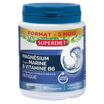 Magnésium Marin + Vitamine B6 - 90 Comprimés - Superdiet