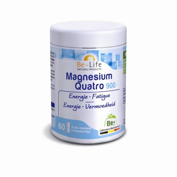 Magnésium Quatro 900 - 60 Gélules - Biolife