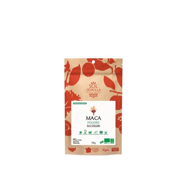 Maca Poudre Bio - 75 G - Sol Semilla