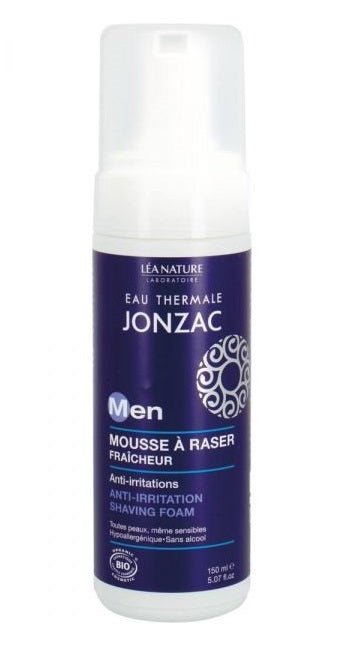 Une mousse à raser bio de 150 ml de la marque Eau Thermale Jonzac