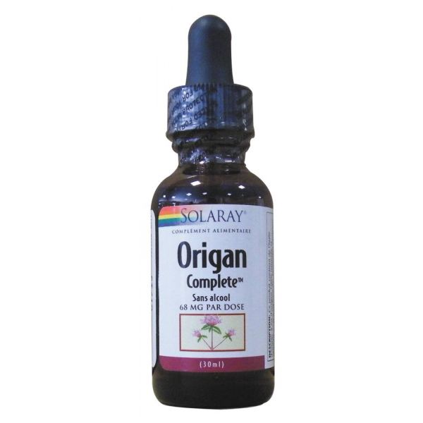 Origan Standardisé À 70% De Carvacrol - Flacon 30 Ml - SOLARAY